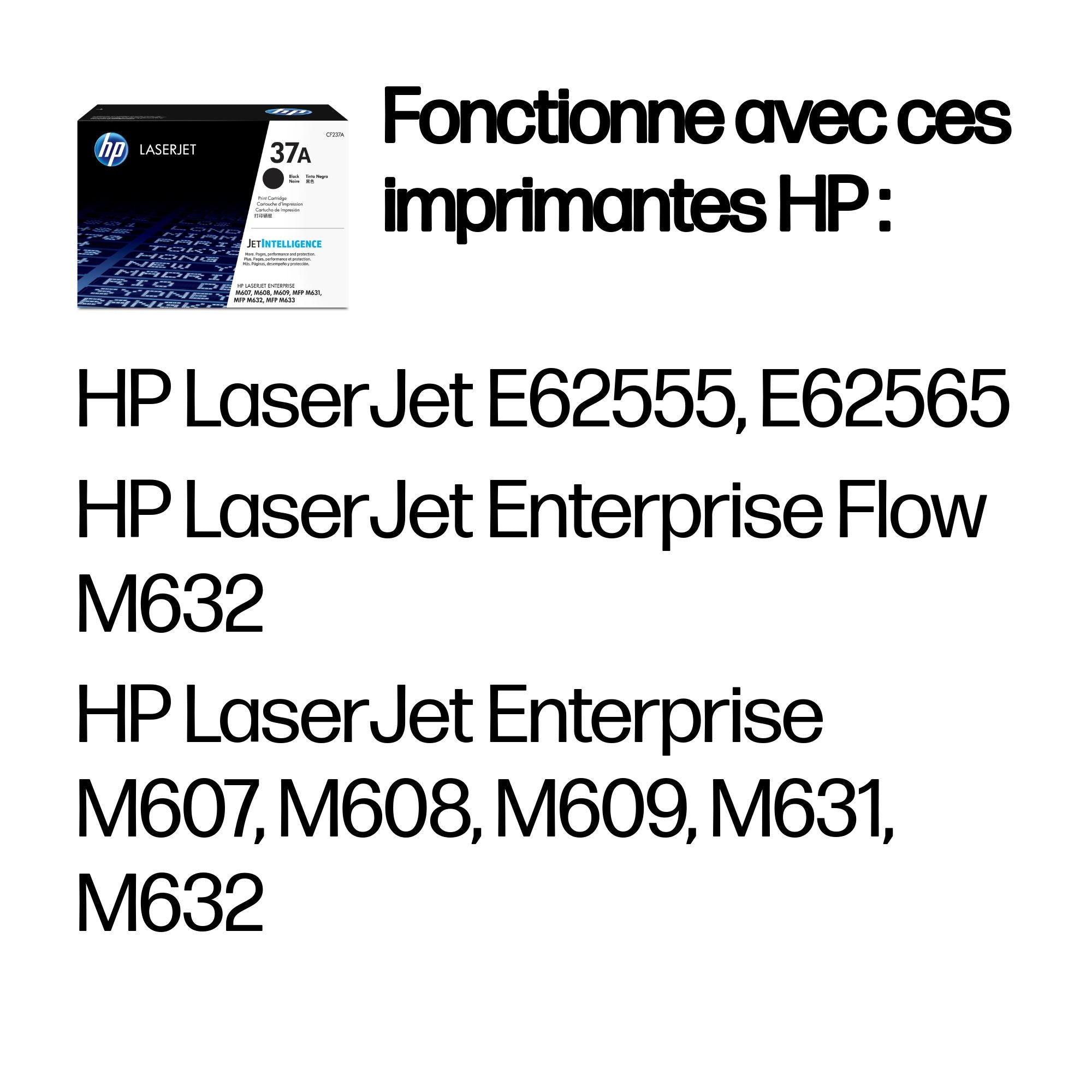 HP 37A original LaserJet Toner cartridge CF273A Black