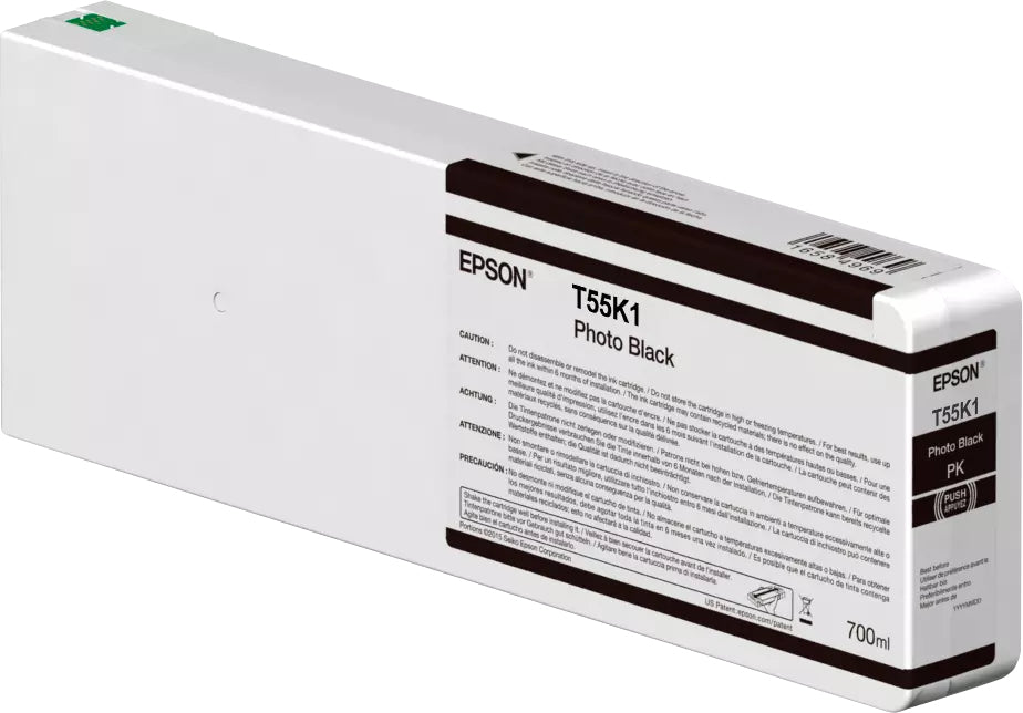 EPSON 5LB Singlepack Photo Black T55K100 UltraChrome HDX/HD