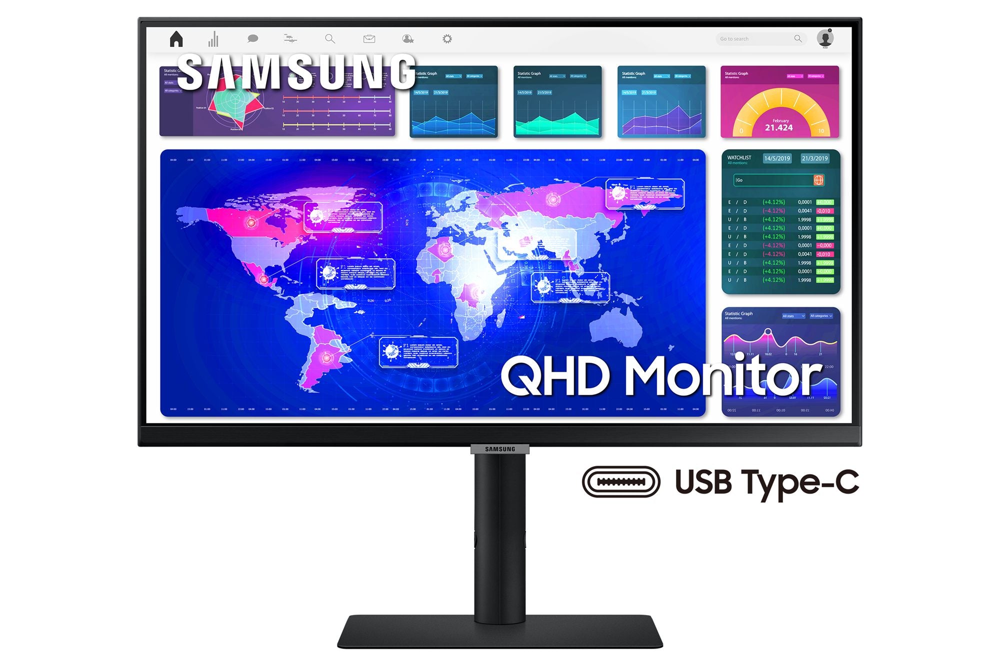 S24A600P 23.8" Bezelless 16:9 Wide