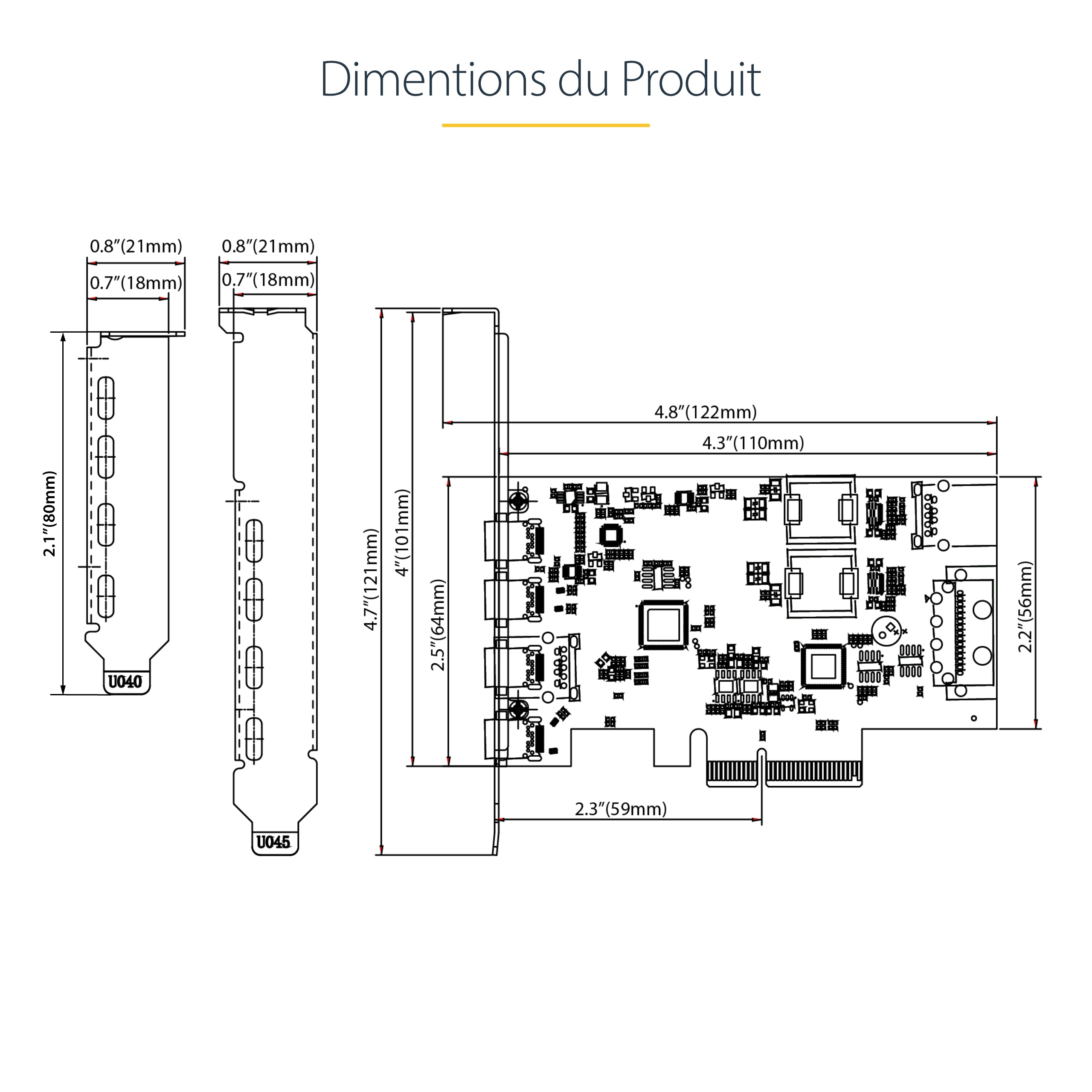 5-Port USB PCIe Card 10Gbps