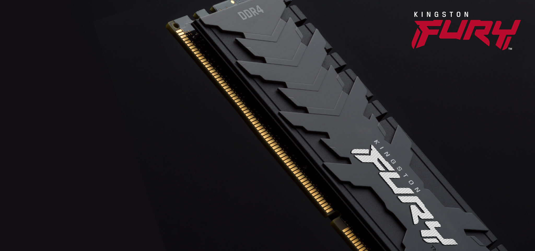 KINGSTON 8Go 4000MT/s DDR4 CL19 DIMM FURY Renegade Black