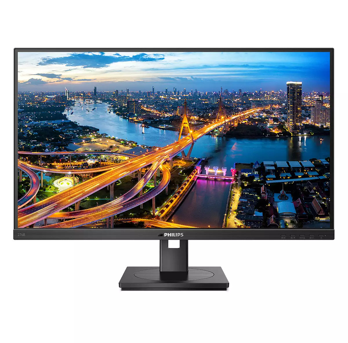 PHILIPS 276B1 - Écran LED - 27" - 2560 x 1440 QHD @ 75 Hz - IPS - 350 cd/m² - 1000:1 - 4 ms - 2xHDMI, DP, USB-C - haut-parleurs