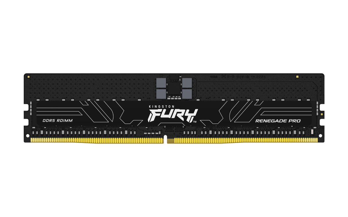 KINGSTON 32Go 7600MT/s DDR5 ECC Reg CL40 DIMM 1Rx8 FURY Renegade Pro Black