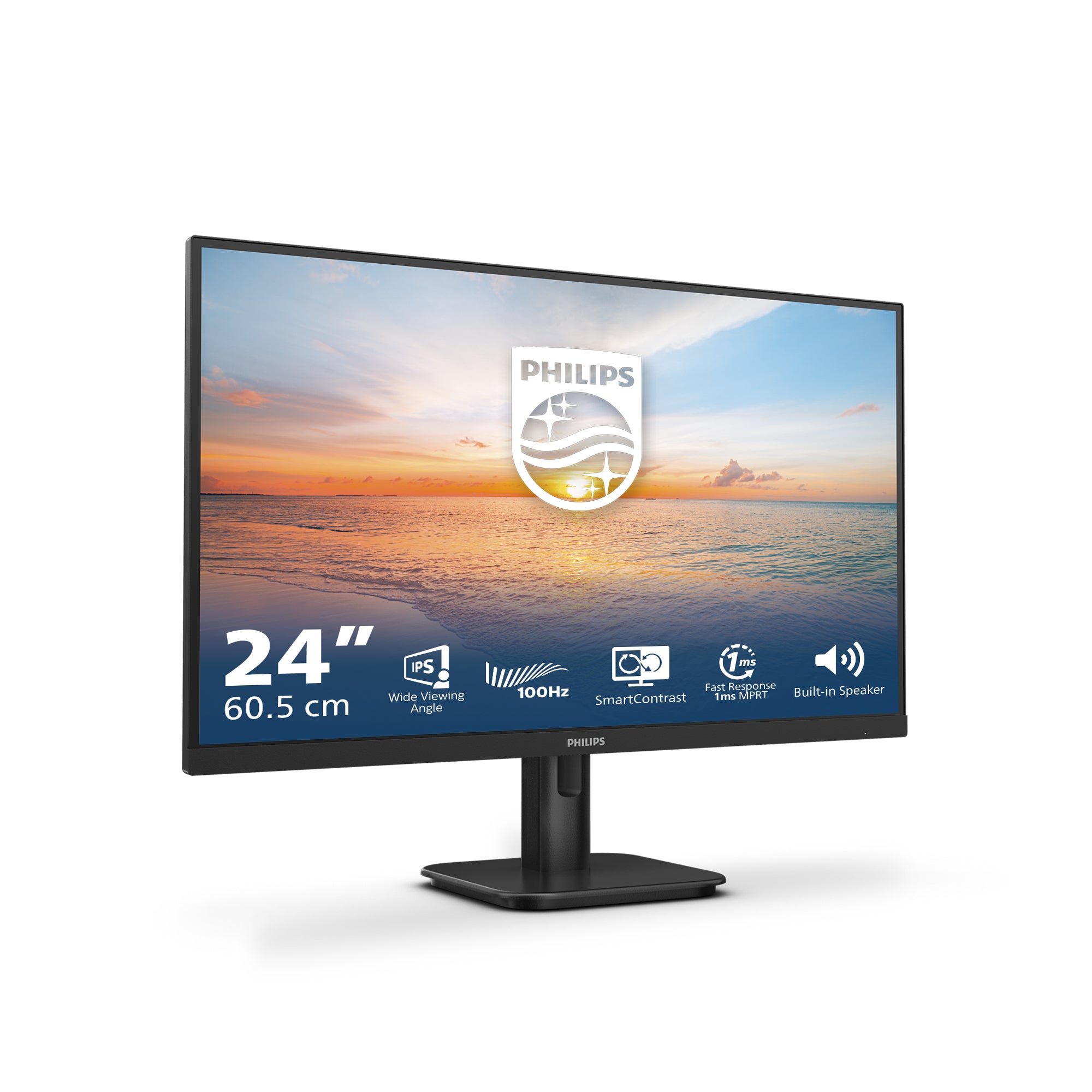 PHILIPS 24E1N1200A/00 24p 1920x1080 120Hz HDMI DP D-Sub Black