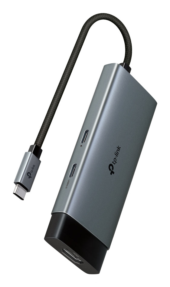 TP-Link UH5020C hub & concentrateur USB Type-C 5000 Mbit/s Gris