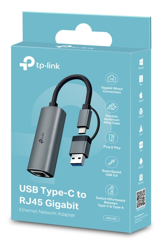 TP-Link UE310C carte réseau Ethernet 1000 Mbit/s