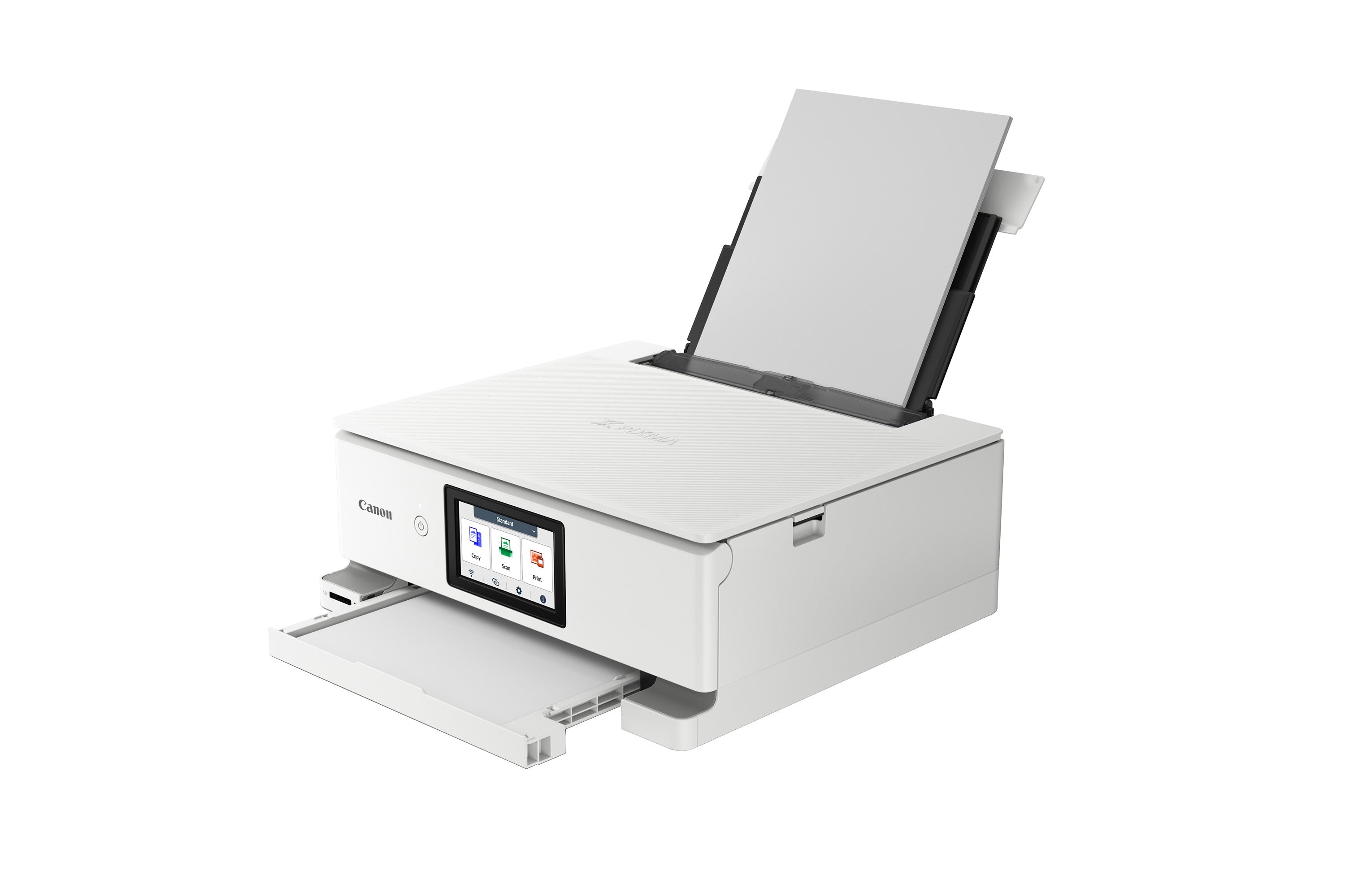 CANON PIXMA TS8751 MFP colour ink-jet A4 15 ipm print 200 sheets USB 2.0 Wi-Fi white