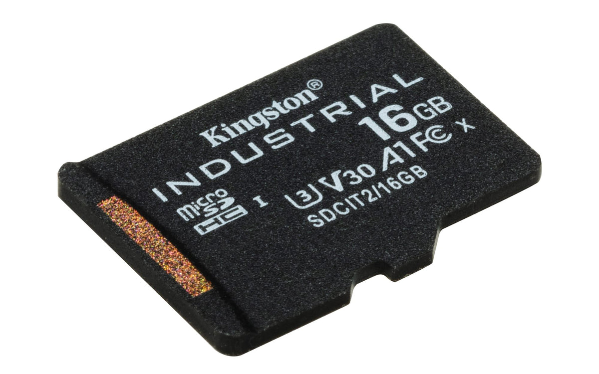 KINGSTON 16Go microSDHC Industrial C10 A1 pSLC Card + SD Adapter