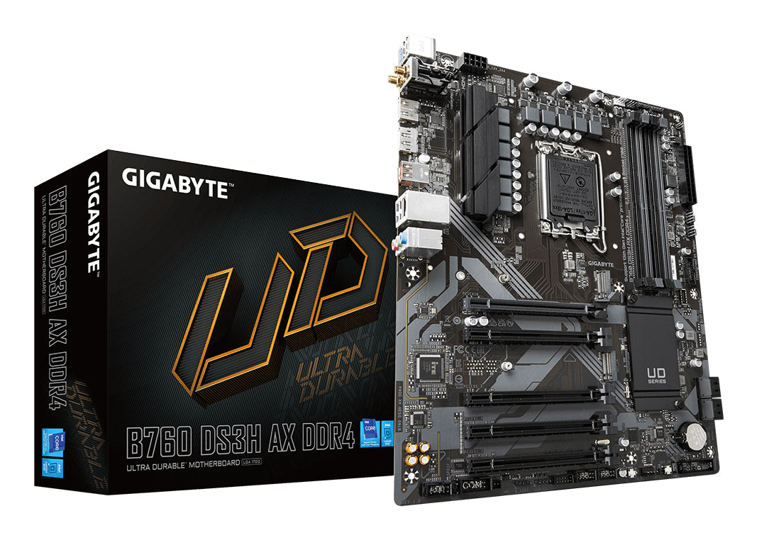 GIGABYTE B760 DS3H DDR4 carte mere Intel B760 Express LGA 1700 ATX