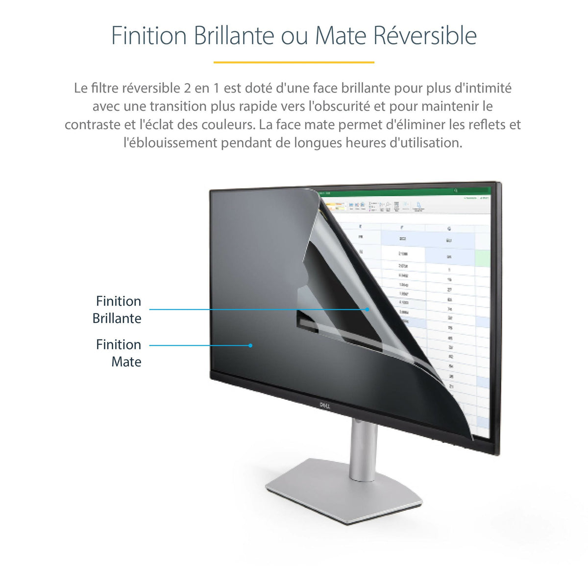 32 inch Monitor Privacy Screen Filter