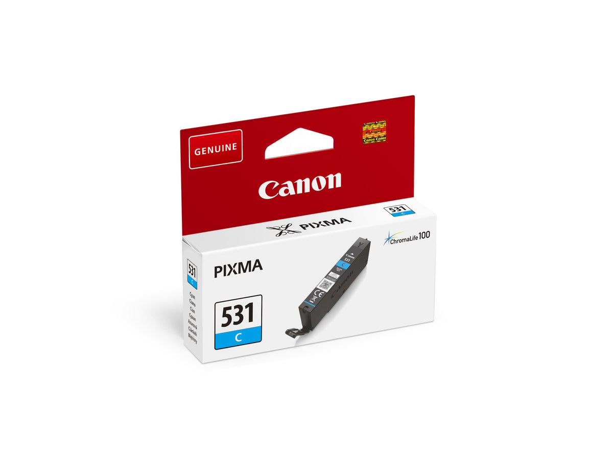 CANON cli-531 Ink Cartridge Cyan Europe