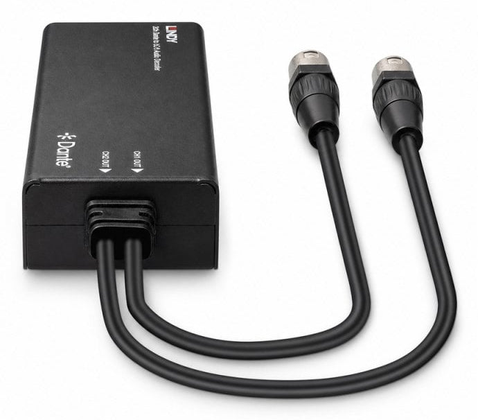 LINDY Décodeur audio 2 canaux Dante vers XLR