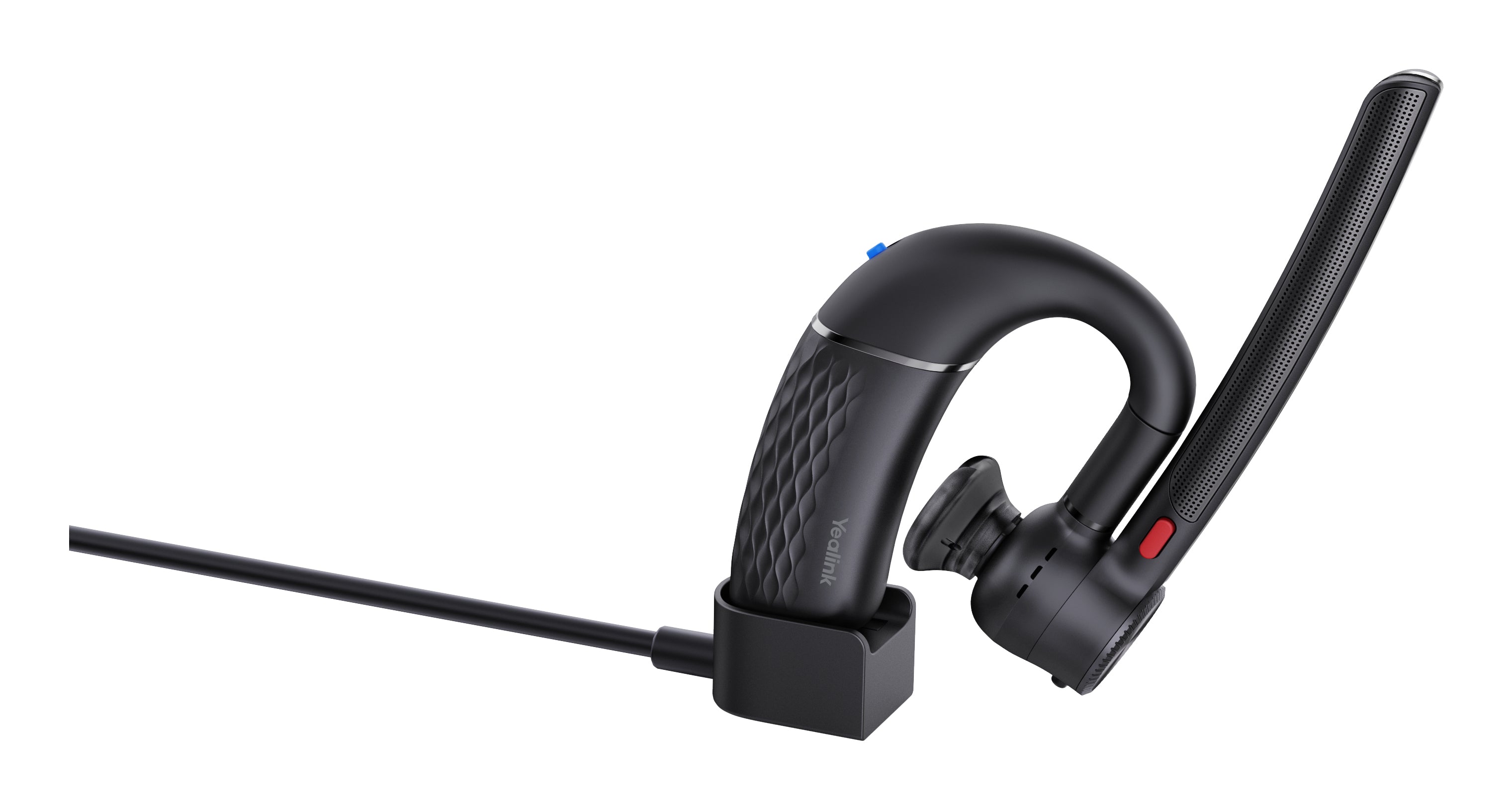 Yealink BH71 Lite Avec fil &sans fil Crochets auriculaires Bureau/Centre d'appels USB Type-C Bluetooth Noir