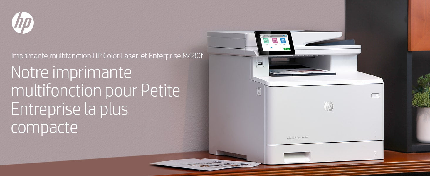 HP Color LaserJet Enterprise MFP M480f MFP colour laser A4 27ppm Copy 27ppm Print 300sheets USB LAN