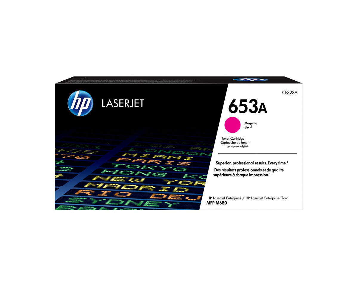 HP 653A original Toner cartridge CF323A magenta standard capacity 16.500 pages 1-pack