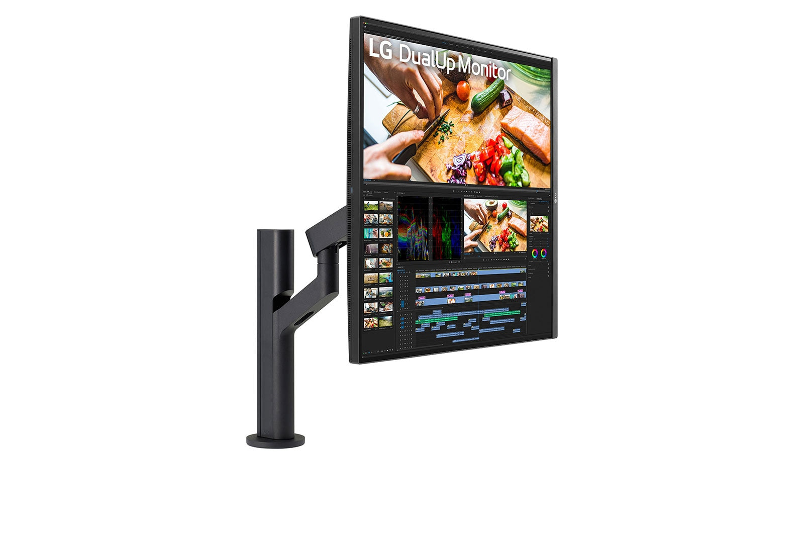 LG vertical monitor Ergo DualUp 28in Nano IPS 16:18e Square Double QHD 2560 x 2880