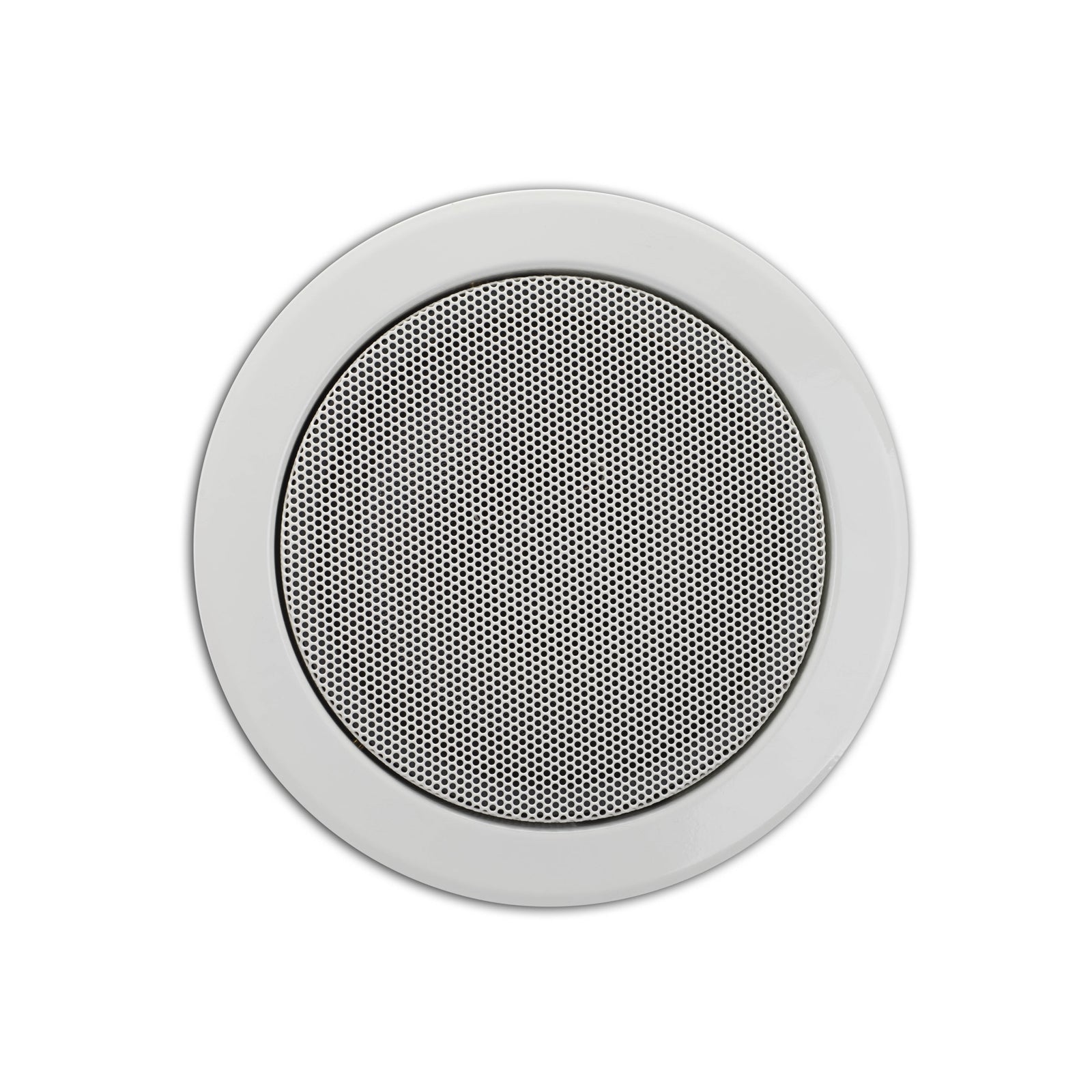 Biamp EN 54 Series - EN 54-24 certified, 6.5in built-in ceiling speaker equipped with a high efficiency full range speaker.