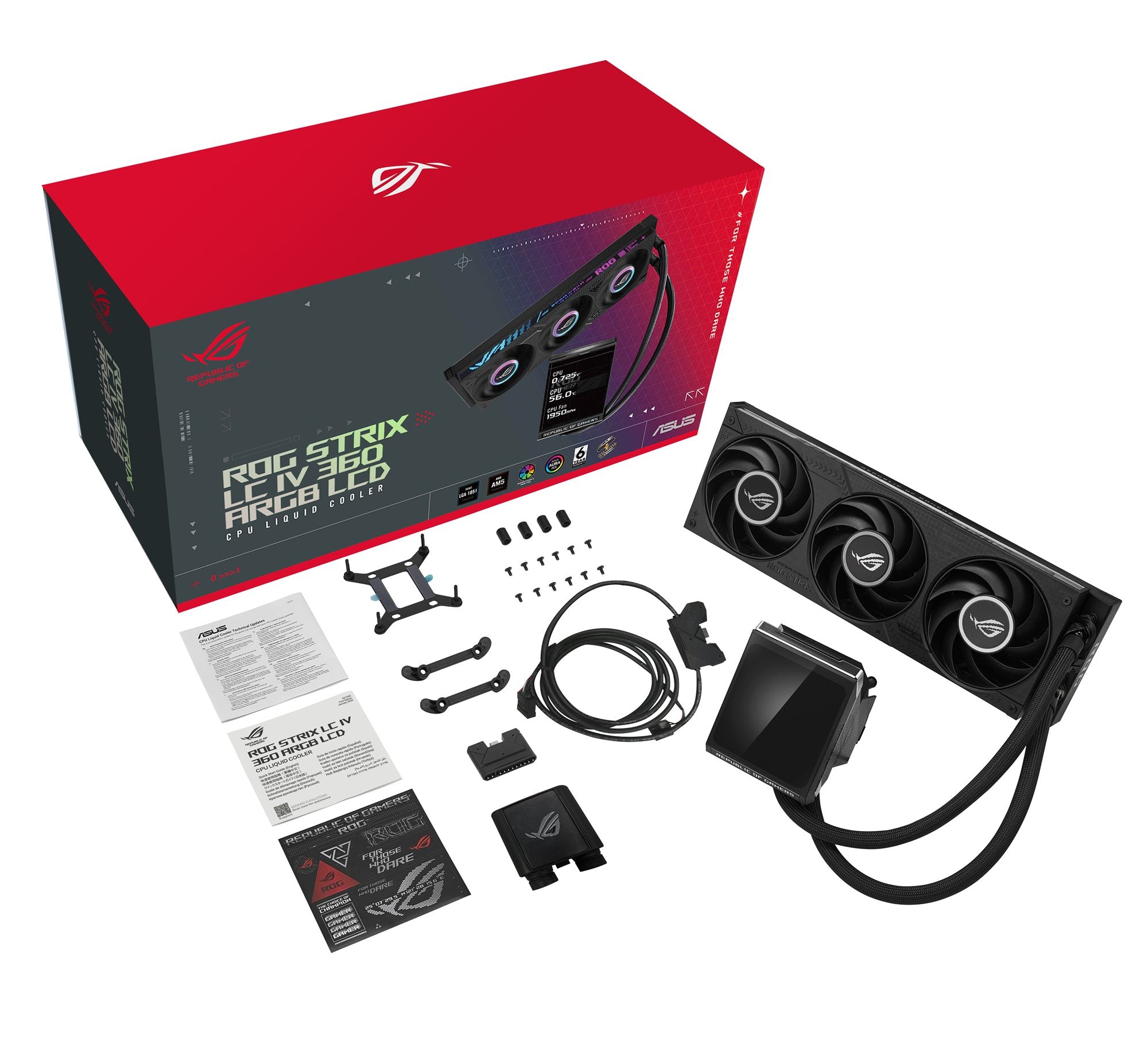 ASUS ROG Strix LC IV 360 ARGB LCD
