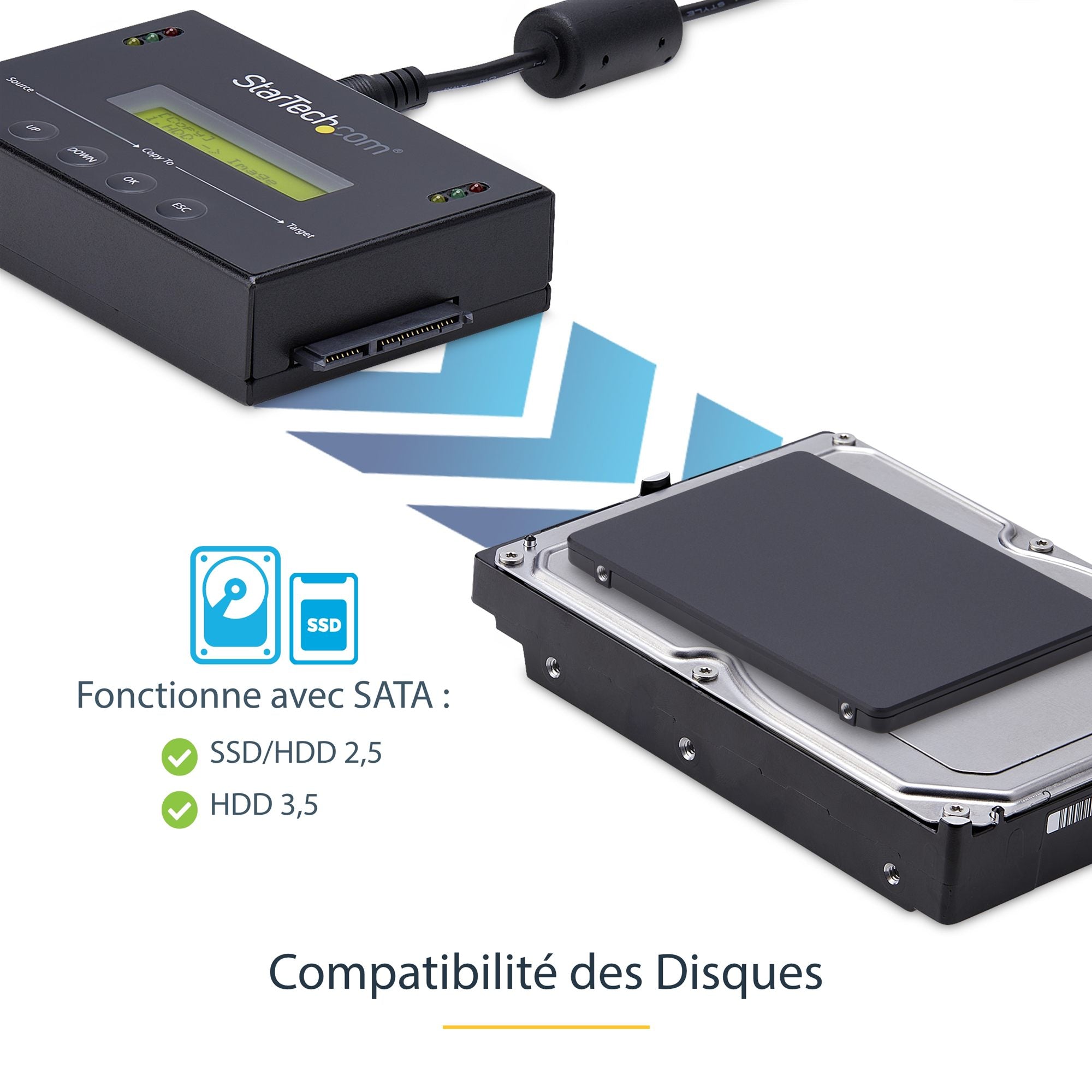 HDD Duplicator w/Image Backup Library