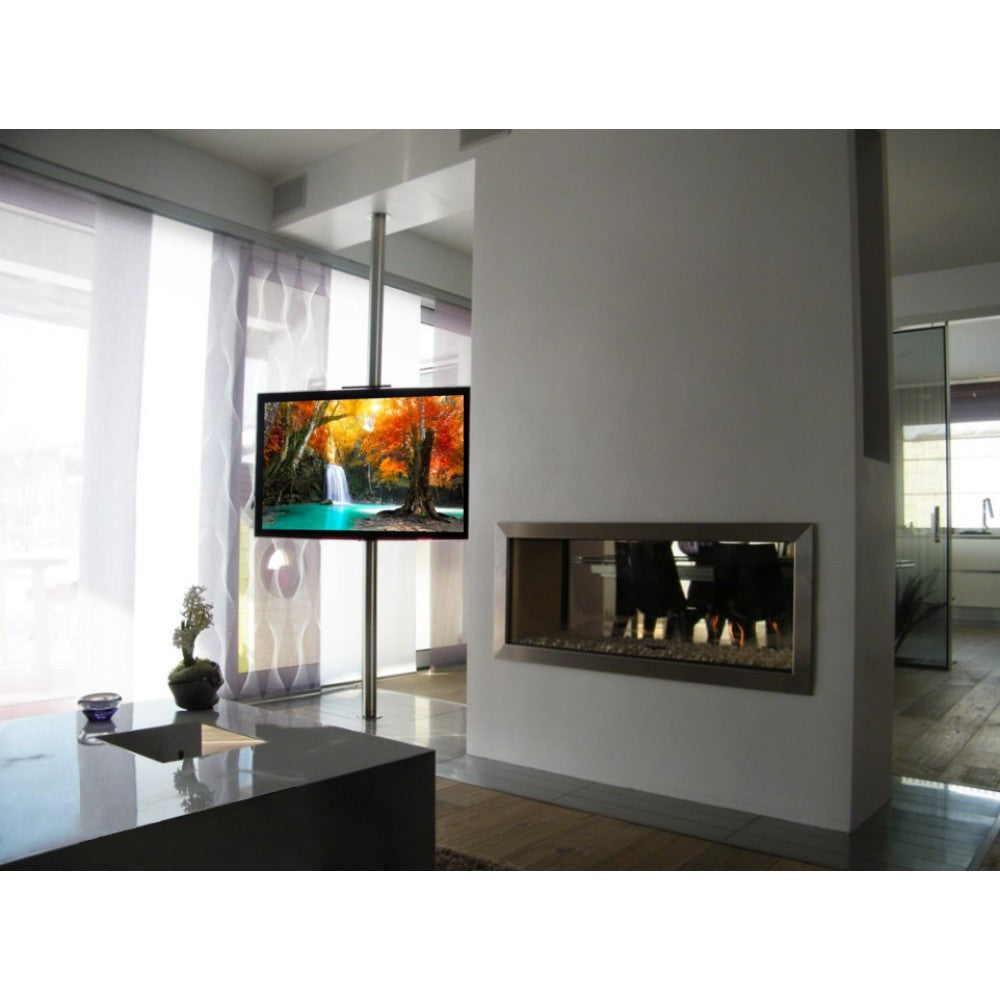 "Techly ICA-TR32 Support TV 37-70"" jusqu'a 30kg au sol-plafond"