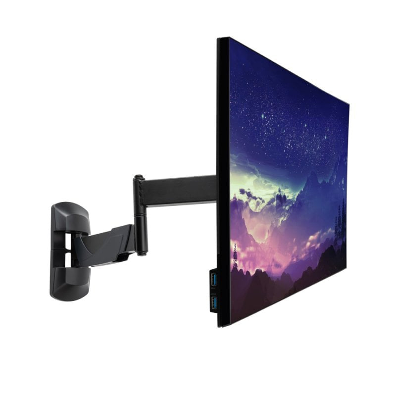 Lindy 40714Single Adjustable Wall Mounted Display Mount
