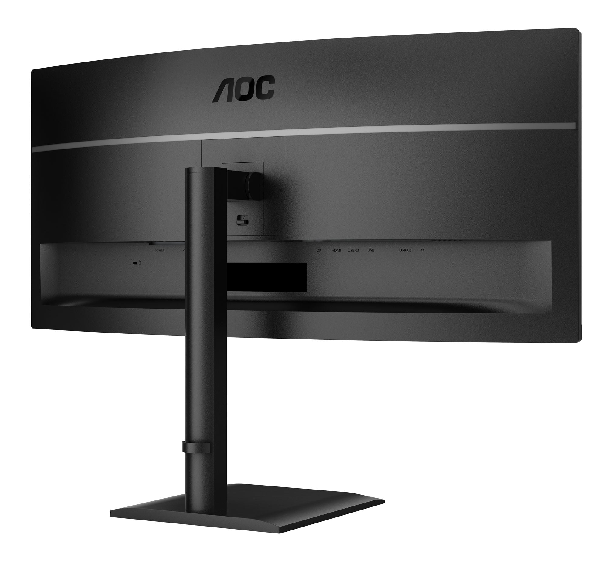AOC CU34E4CV - Écran incurvé - 34i - 3440 x 1440 UWQHD 120 Hz - VA - 3500:1 - HDR10 - 4 ms - 2xHDMI DP USB-C -HP- GAR 5 ans