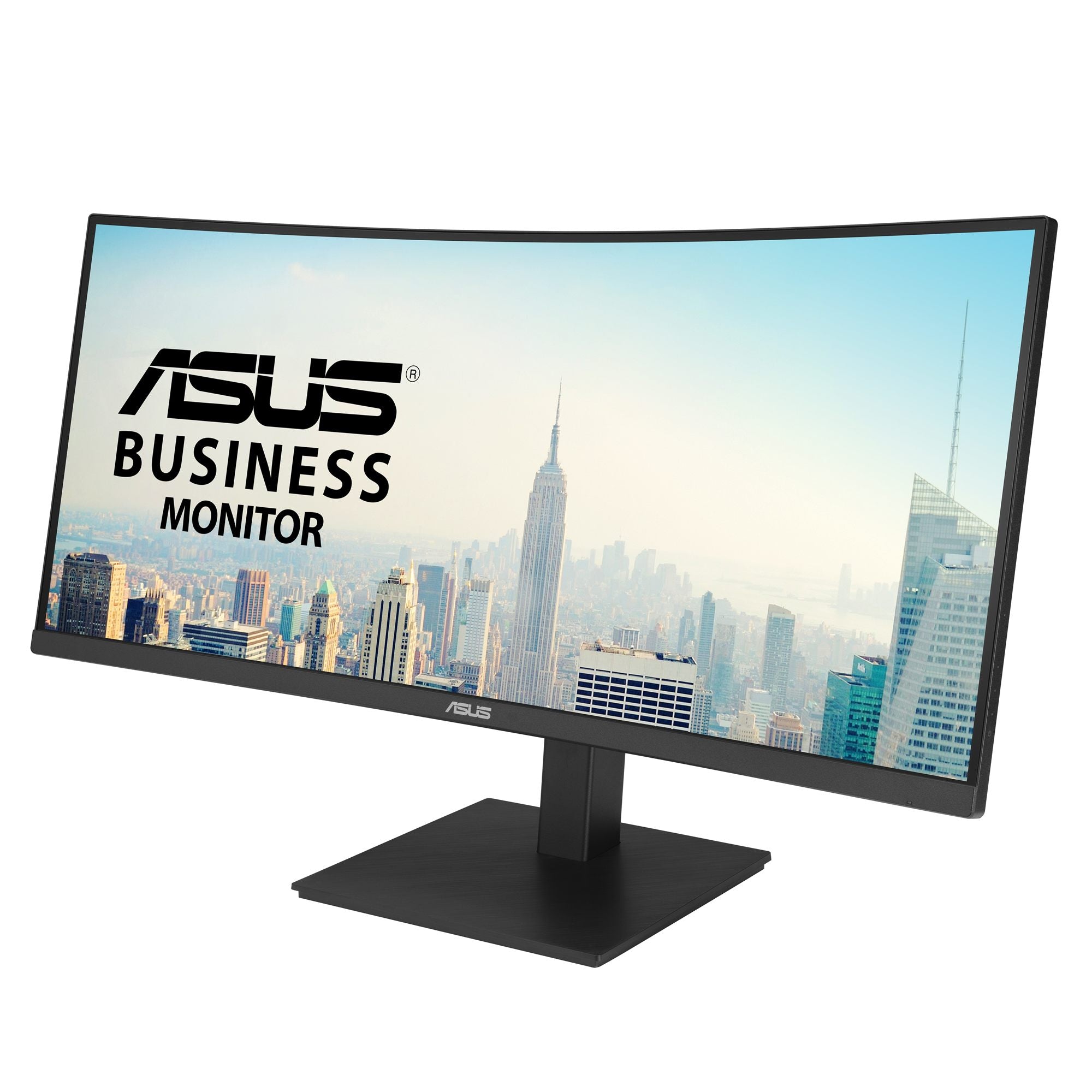 ASUS VA34VCPSR 34p VA WLED Curved 1500R UWQHD 21:9 100Hz 300cd/m2 4ms HDMI DP USB-C USB hub 3xUSB 3.2 G1 Type-A RJ45 Black