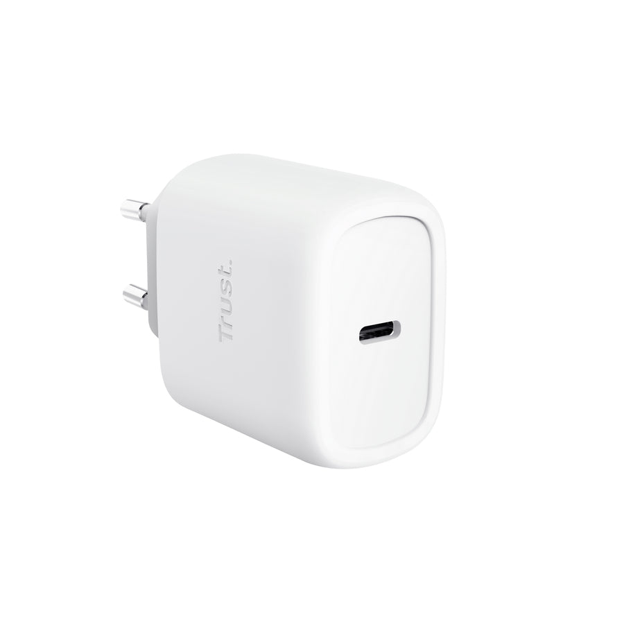 TRUST Alimentation universelle MAXO USB-C 45 watts 1 port APPLE (blanche) + câble