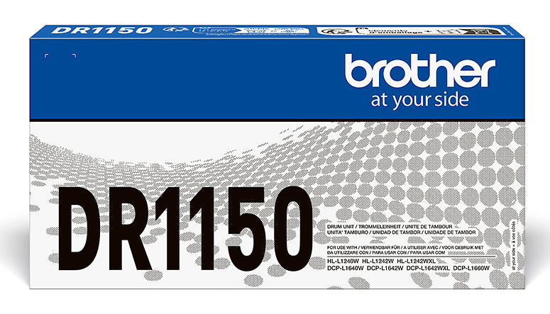 BROTHER DR1150 Tambour capacité jusquà 10 000 pages pour HL-L1240W / HL-L1242W / DCP-L1640W / DCP-L1642W / DCP-L1660W
