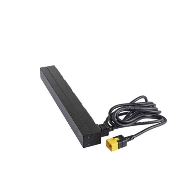 APC Basic Rack-Mount PDU Rack AC 208/230V input IEC 60320 C20 output connectors 12 power IEC 60320 C13 1U 19 2.49m cord BK