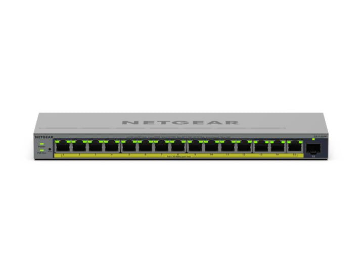 NETGEAR 16PT GB PLUS SWICH W/ POE+ GS116EPP