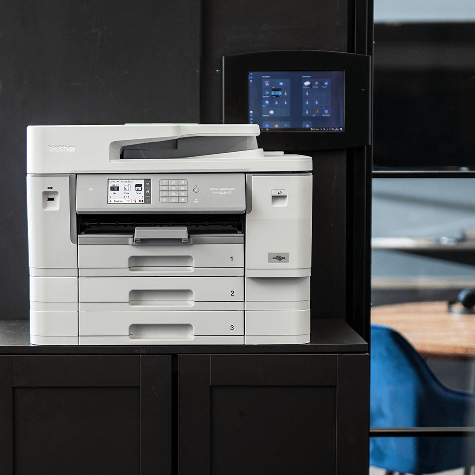 BROTHER MFC-J6957DW MFP colour ink-jet 25ppm copy 30ppm print 850 sheets USB 2.0 LAN Wi-Fi NFC USB 2.0 host