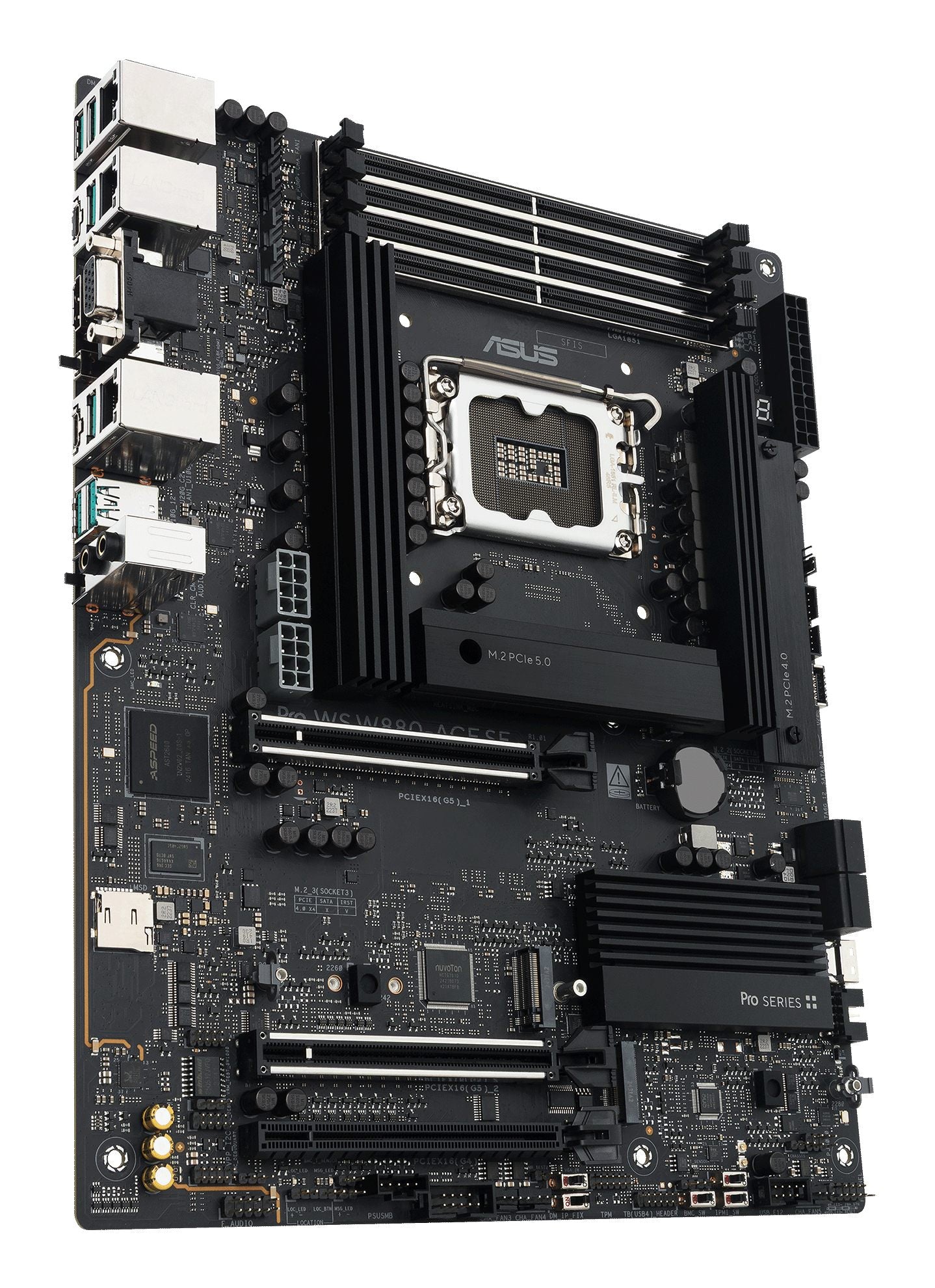 ASUS PRO WS W880-ACE SE LGA1851 WS MB 4xDDR5