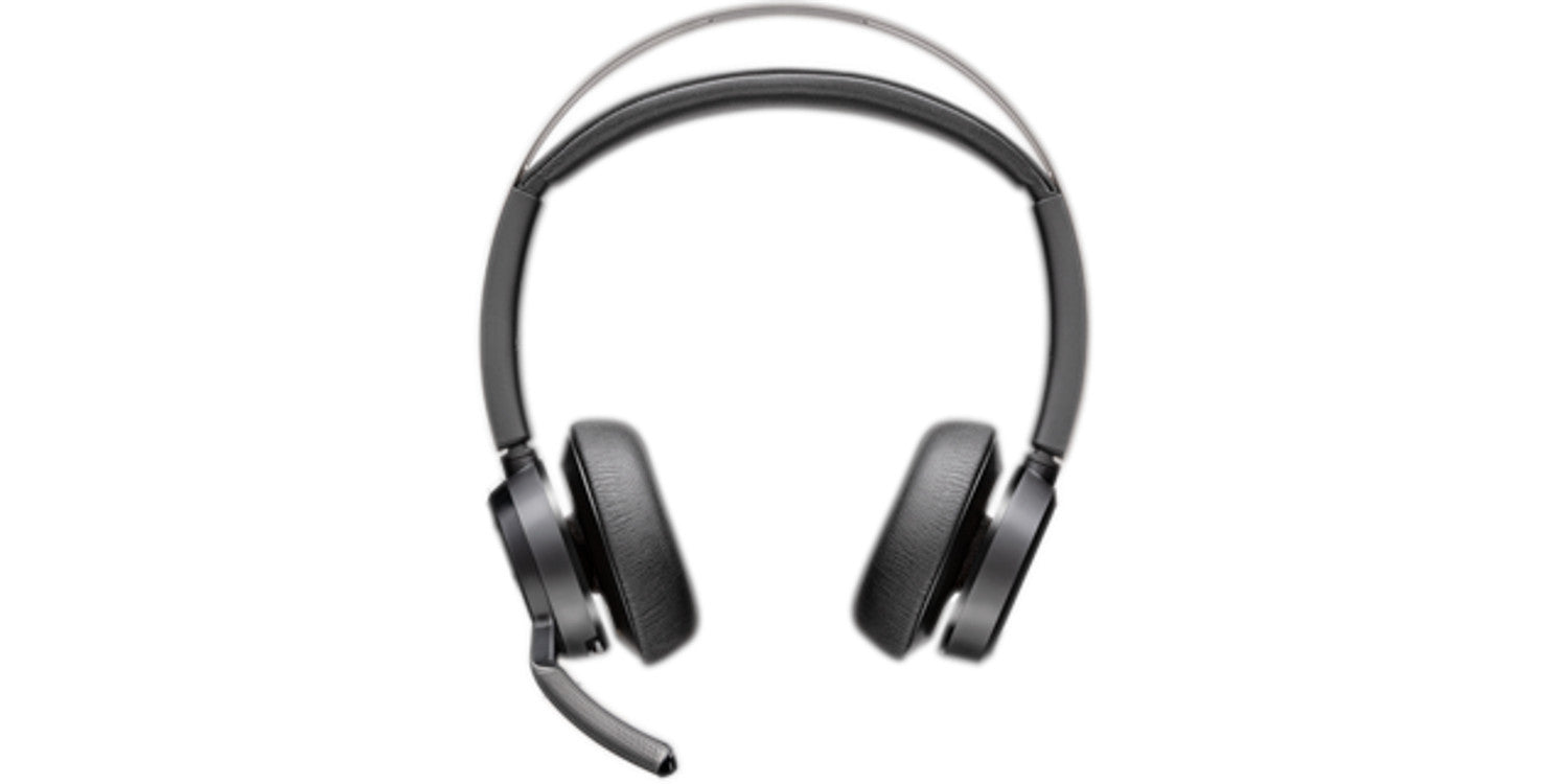 HP Poly Voyager Focus 2 Sans fil Arceau Bureau/Centre d'appels USB Type-C Bluetooth Noir