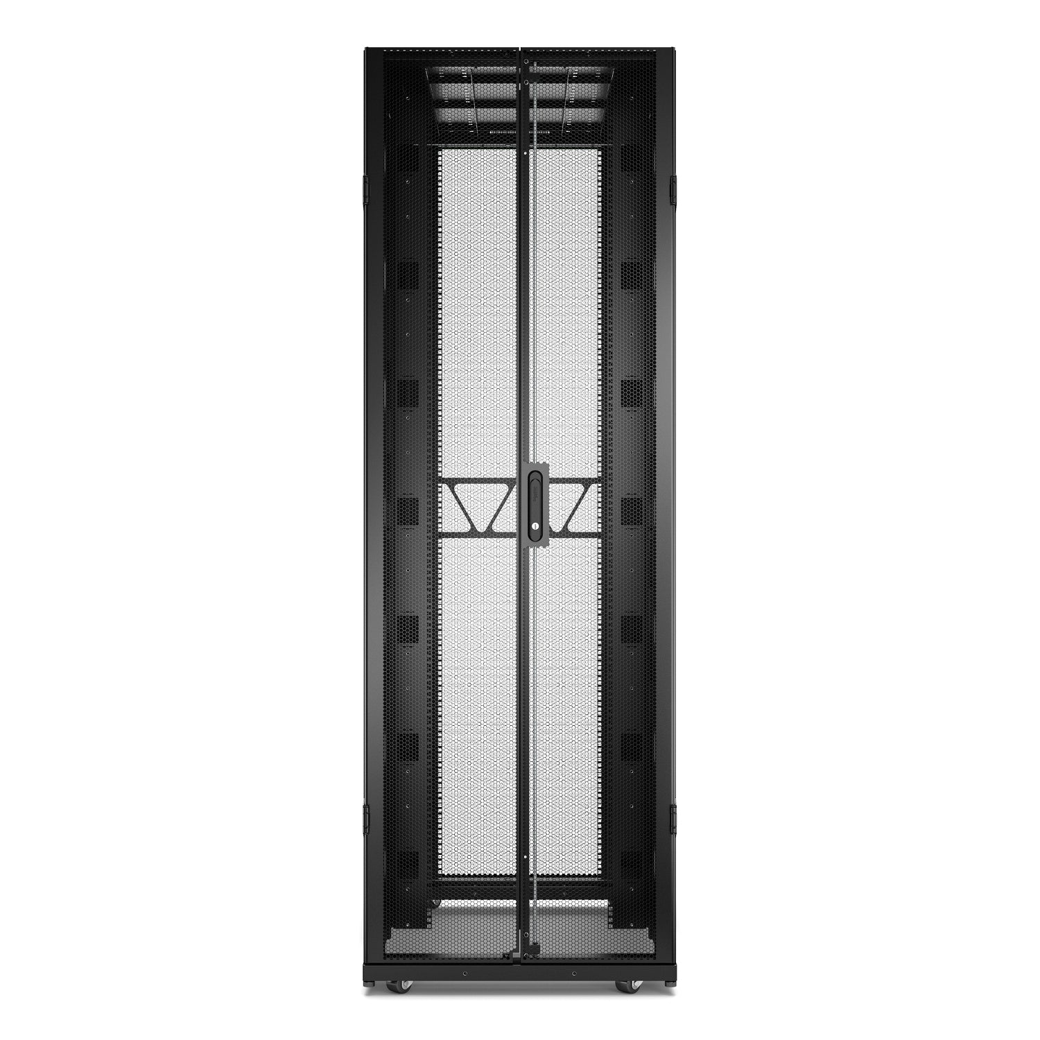 APC NetShelter SX Gen 2 Rack cabinet 2258H x 750W x 1200D mm with Sides floor-standing Black 48U 19 TAA Compliant