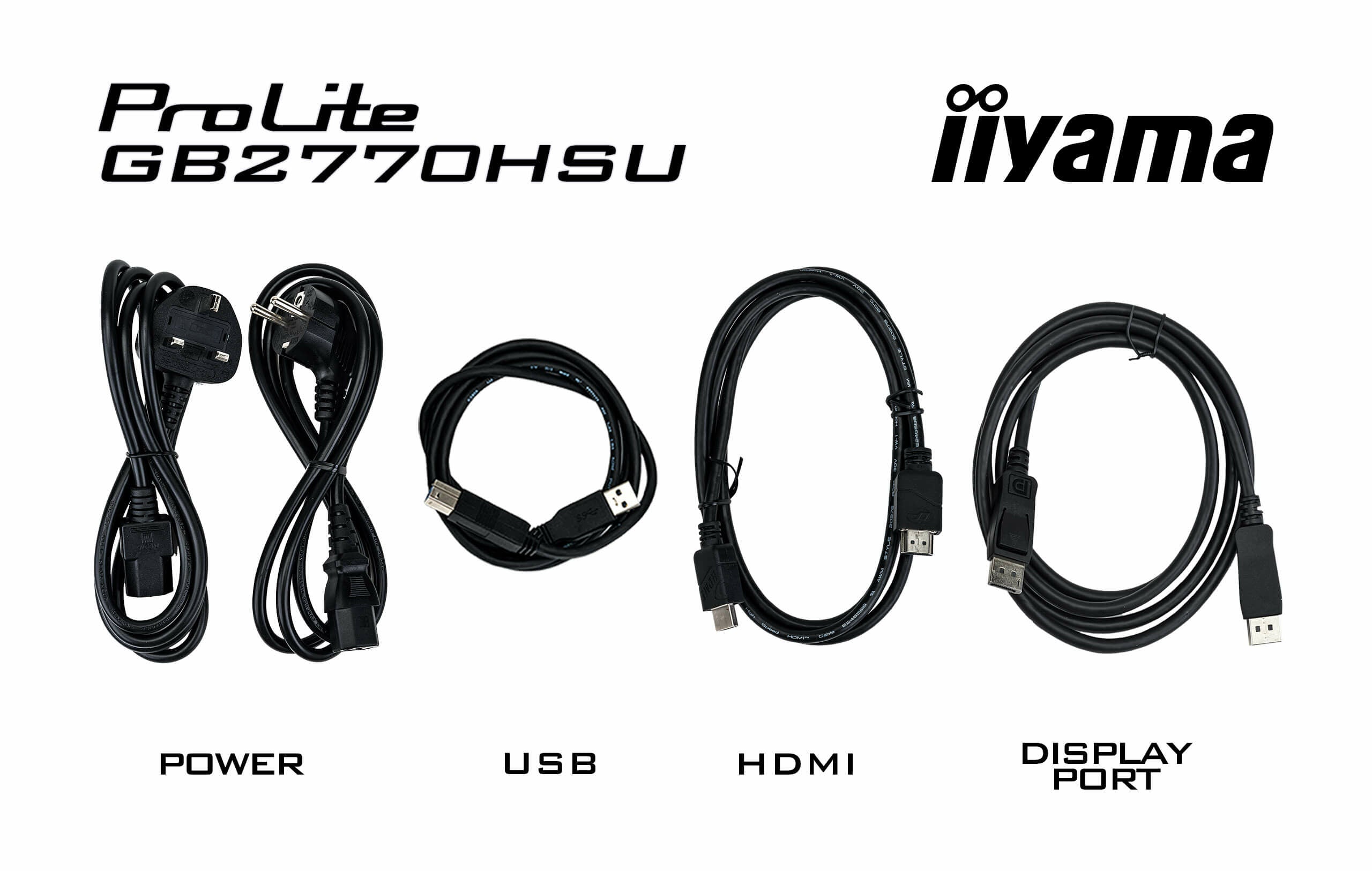 "iiyama G-MASTER GB2770HSU-B6 écran plat de PC 68,6 cm (27"") 1920 x 1080 pixels Full HD LCD Noir"