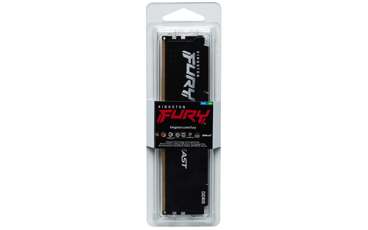 KINGSTON 16Go 6800MT/s DDR5 CL34 DIMM FURY Beast Black EXPO