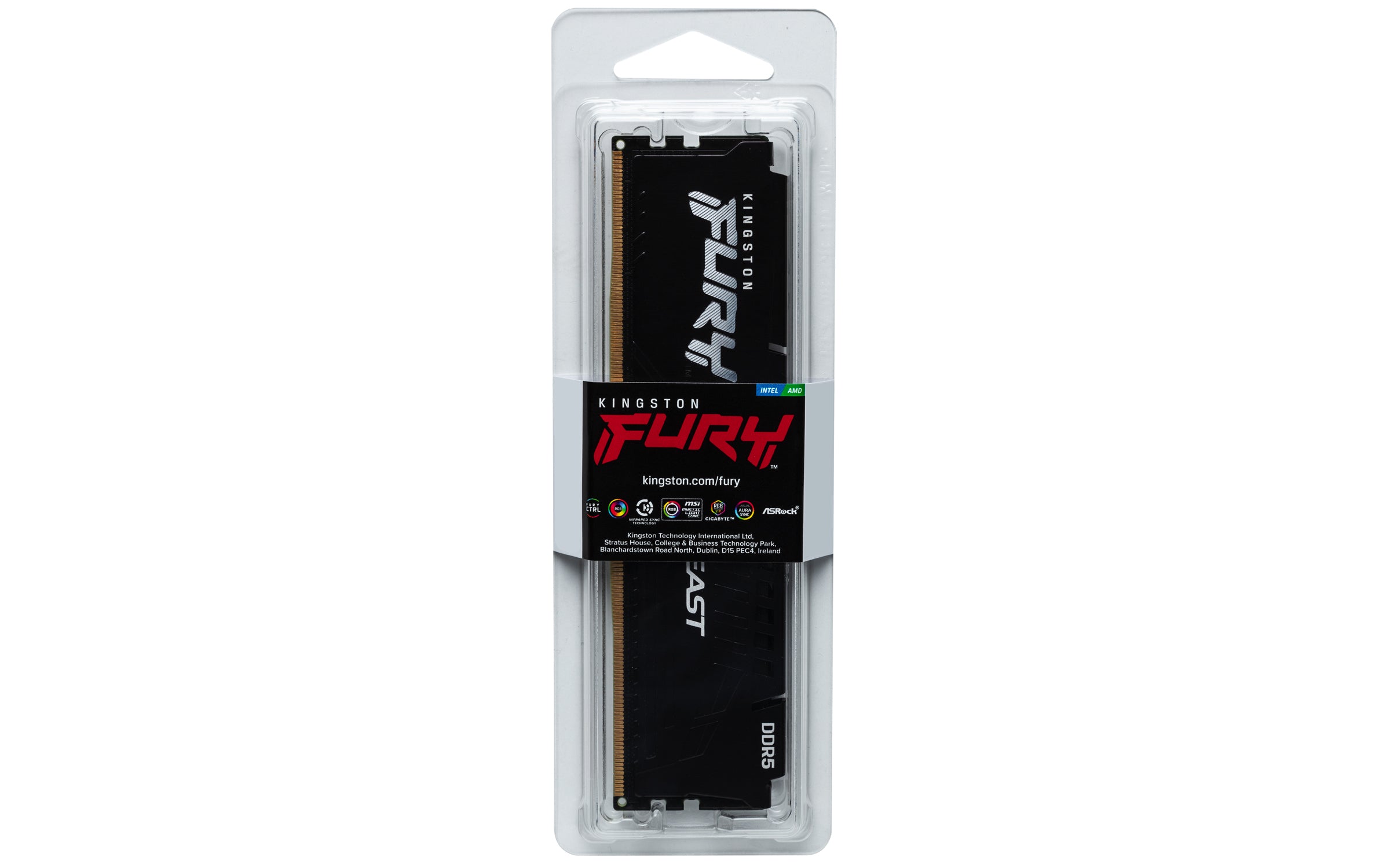 KINGSTON 32Go 6000MT/s DDR5 CL30 DIMM FURY Beast Black EXPO