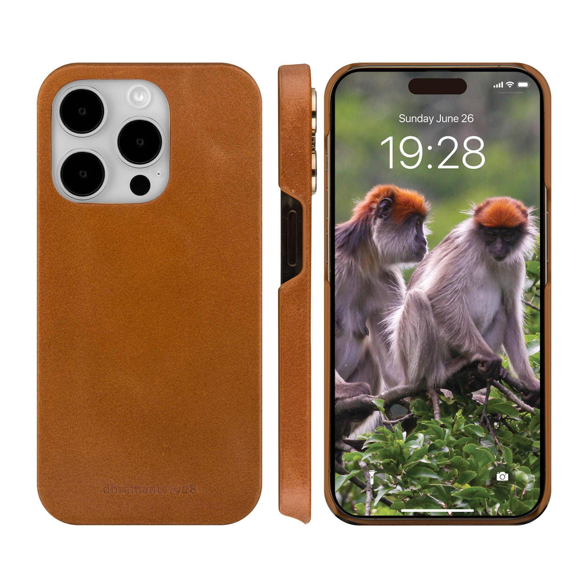 Lynge iPhone 15 Pro Tan