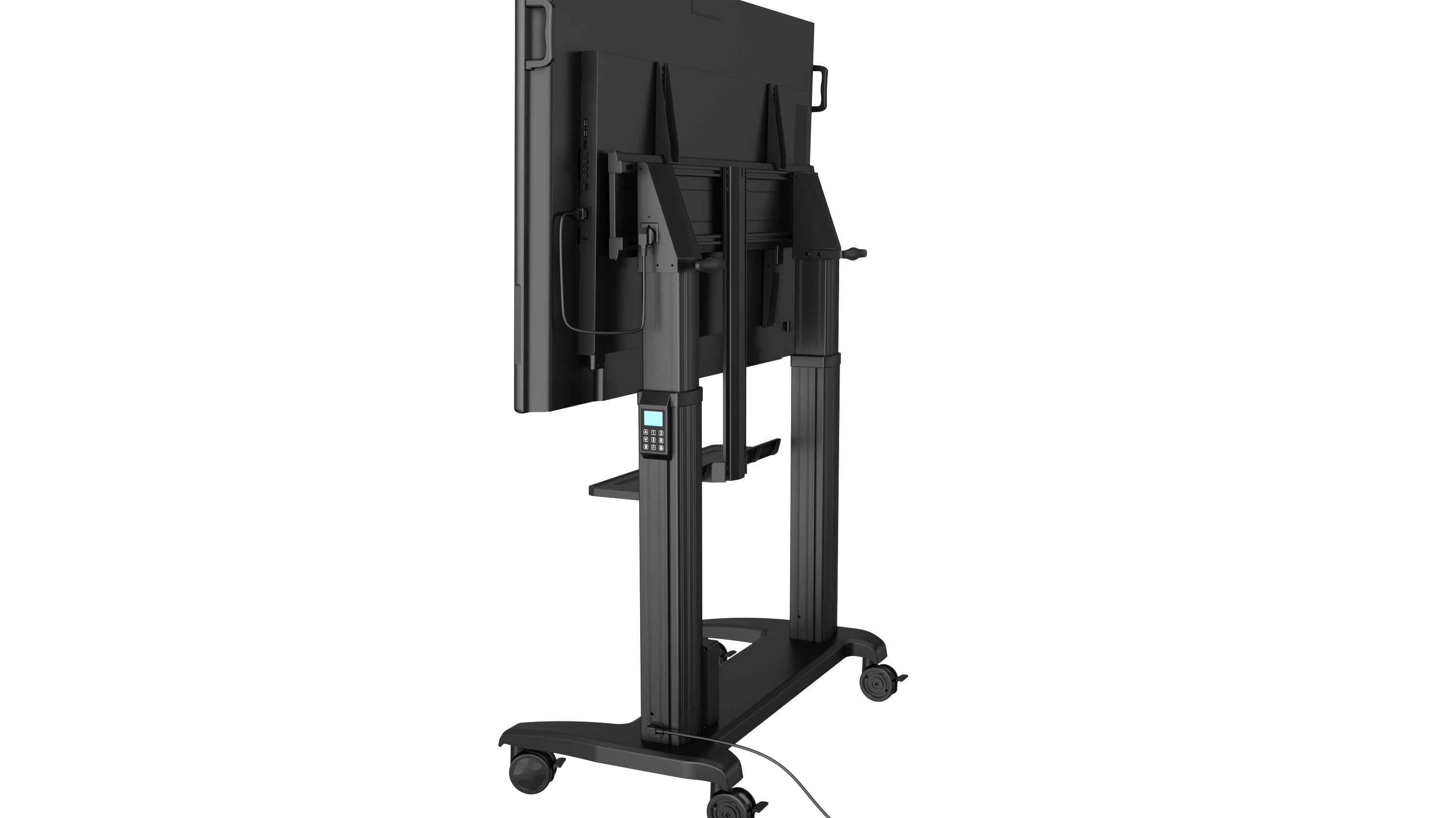Yealink Motorized Floorstand for Yealink Display Devices. Compatible with MD65/75/86, MB65/75/86 PRO