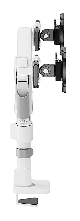 NEOMOUNTS DS65S-950WH2 Support décran à fixer 24-34p - ressort à gaz - Topfix - multiréglable - arrêt 180