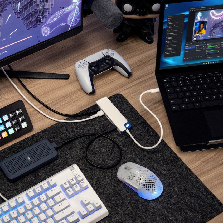 HyperDrive Flex 5 Port USB-C Hub Blue