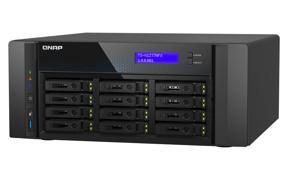 12-bay 2.5" SATA all flash desktop NAS