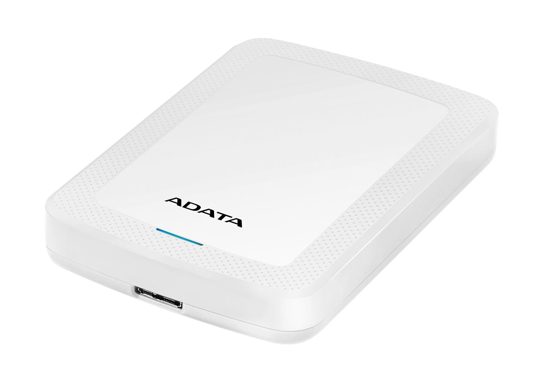 "Disque dur externe ADATA HV300 1 To 2,5"" USB 3.2 Gen 1 (3.1 Gen 1) Blanc"