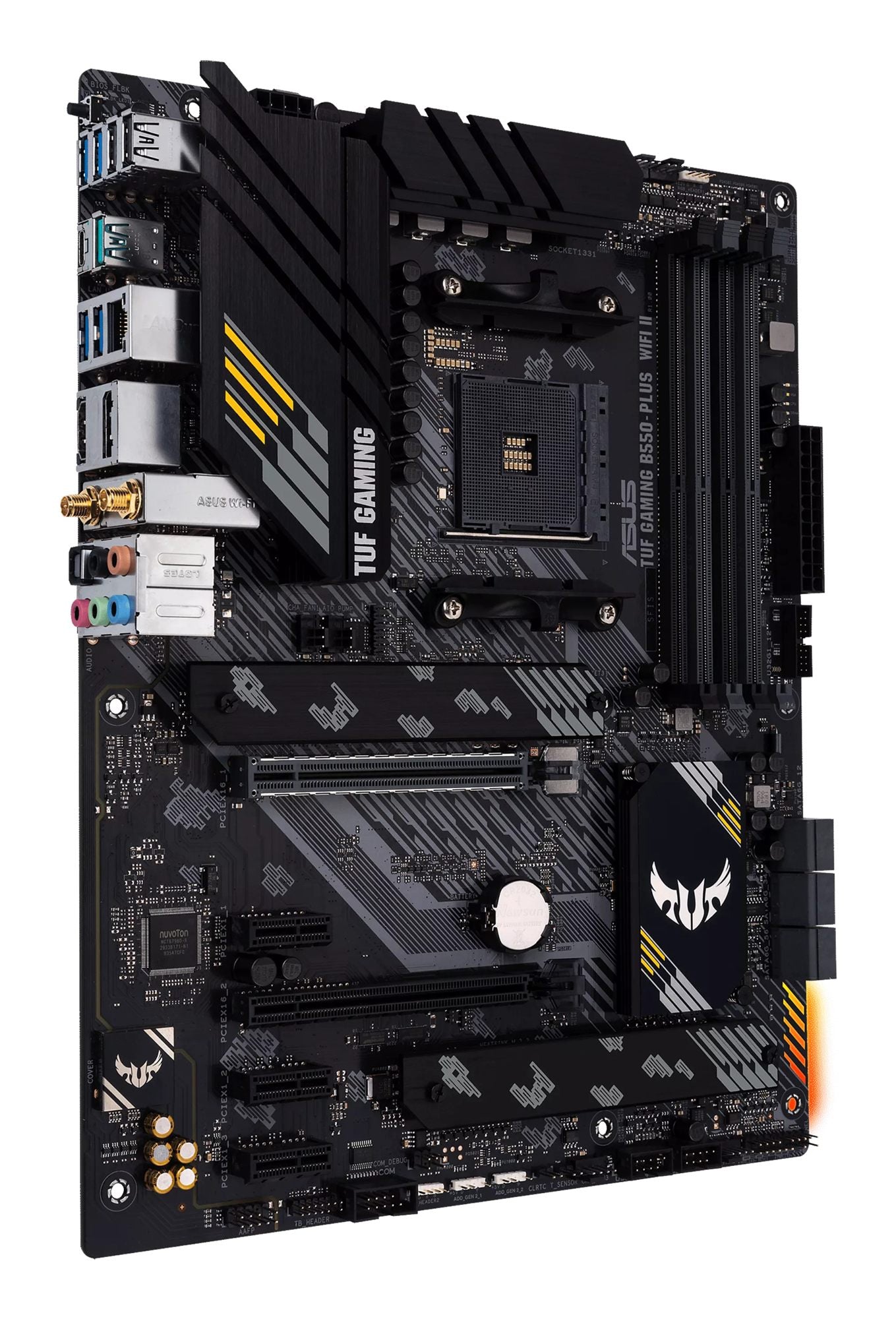 ASUS TUF GAMING B550-PLUS WIFI II AM4 Socket 4x4DDR 1xHDMI 1xDP 2xM.2
