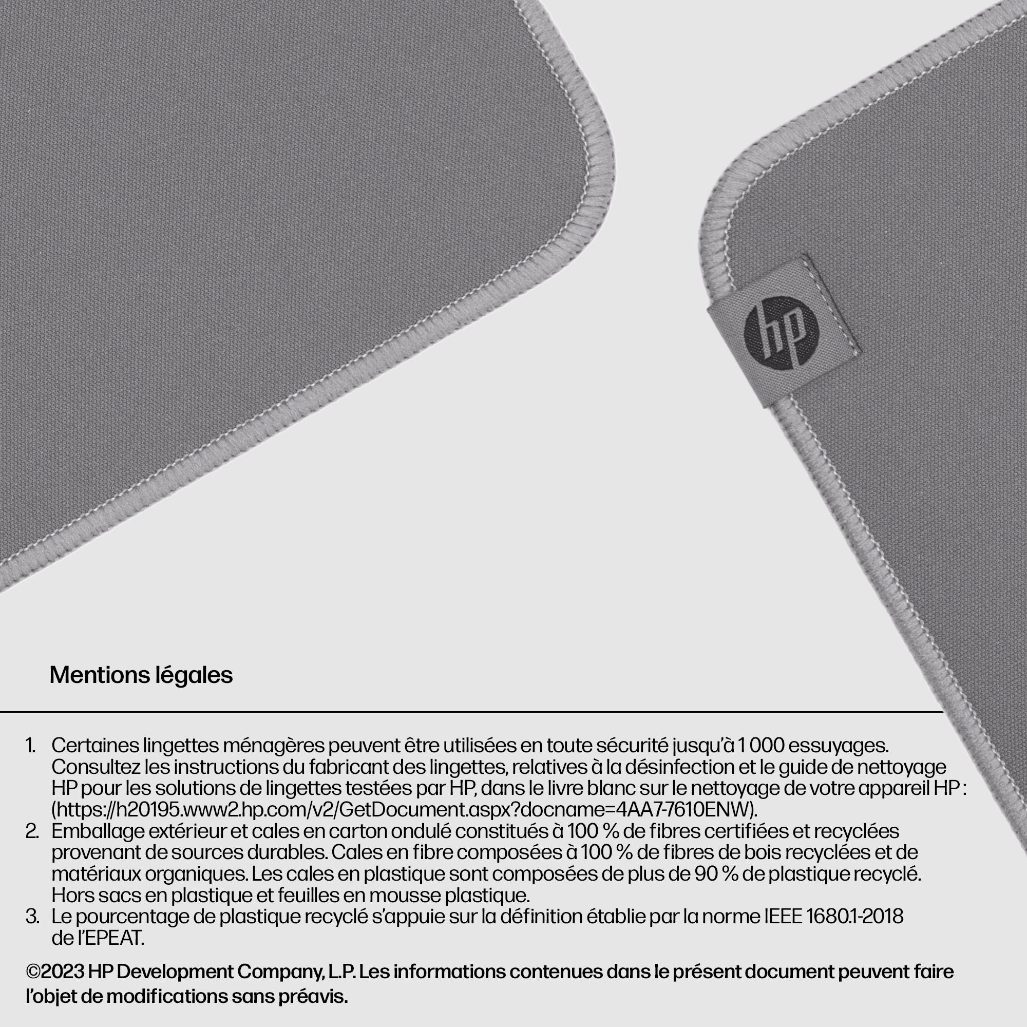 HP 100 Sanitizable MSE PAD
