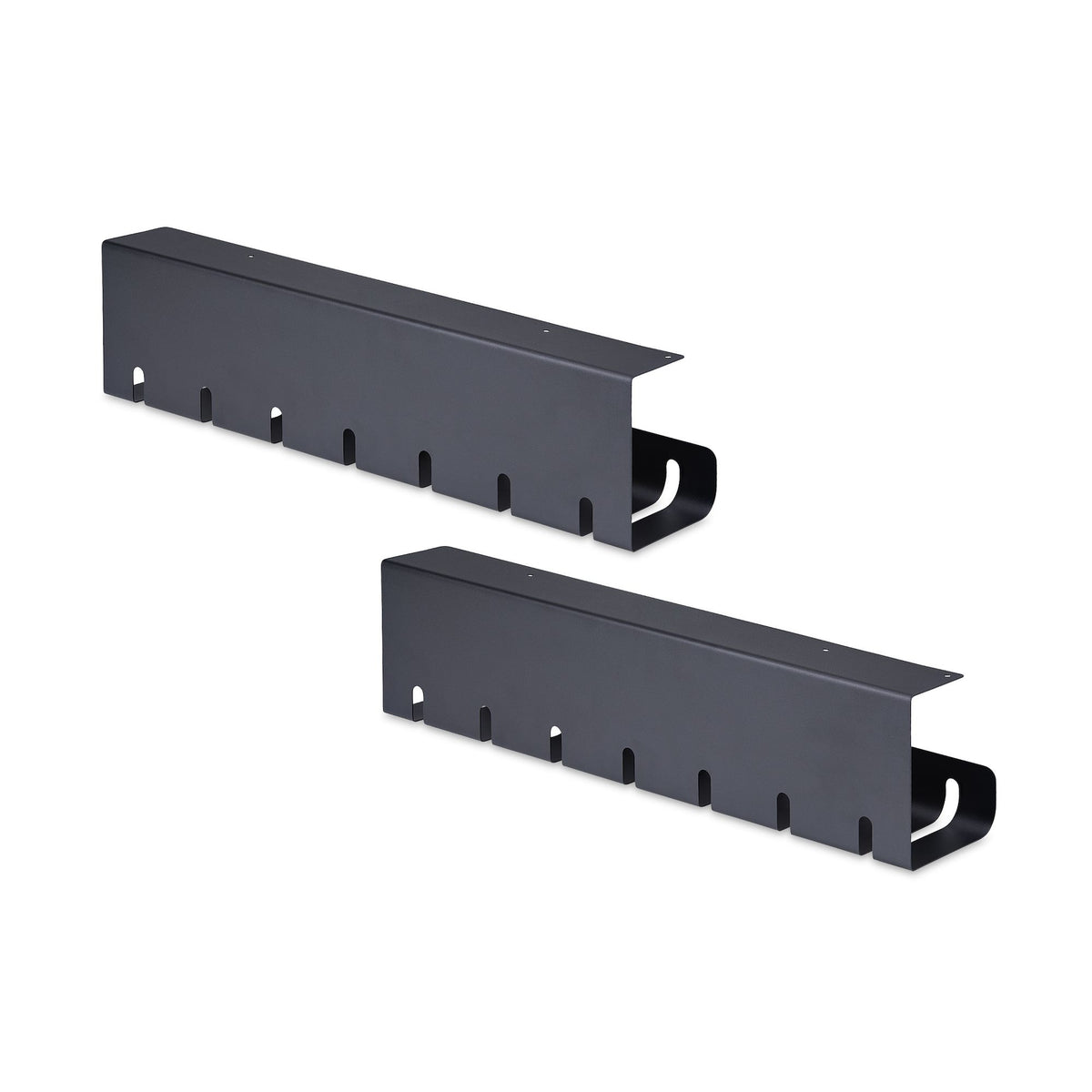 Under Desk Cable Management Tray Black
