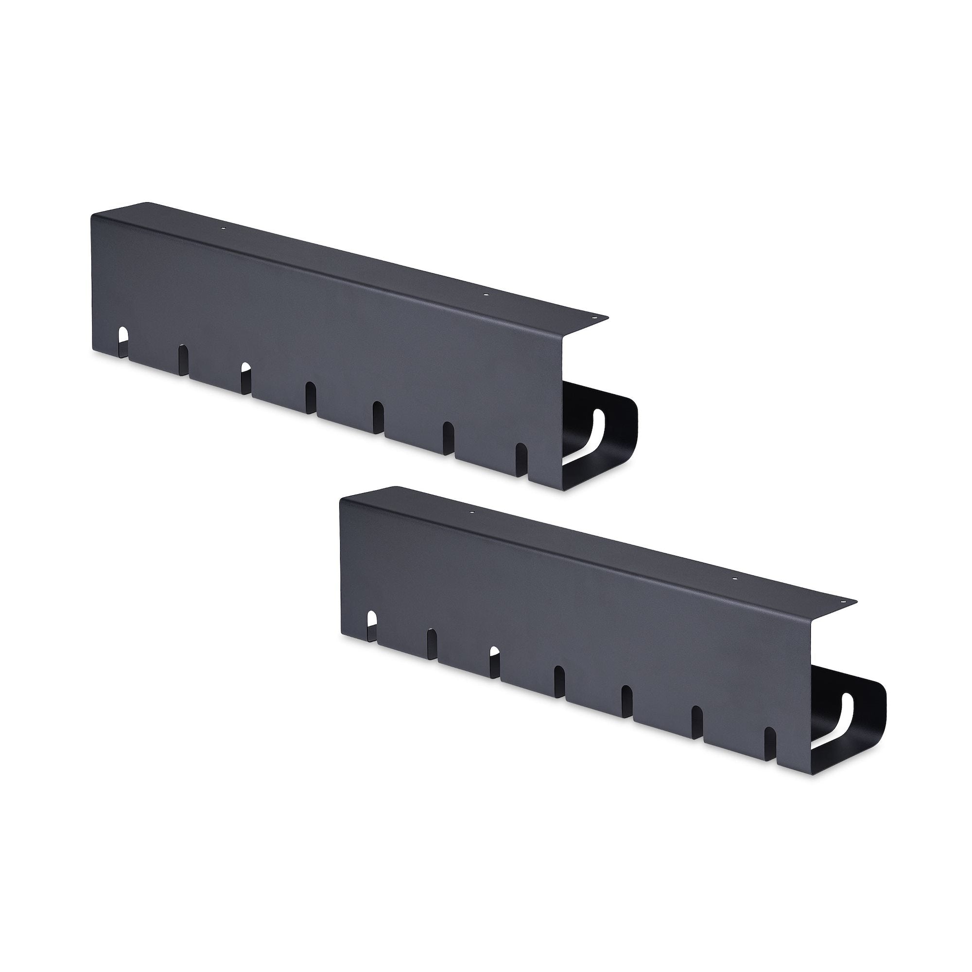 Under Desk Cable Management Tray Black