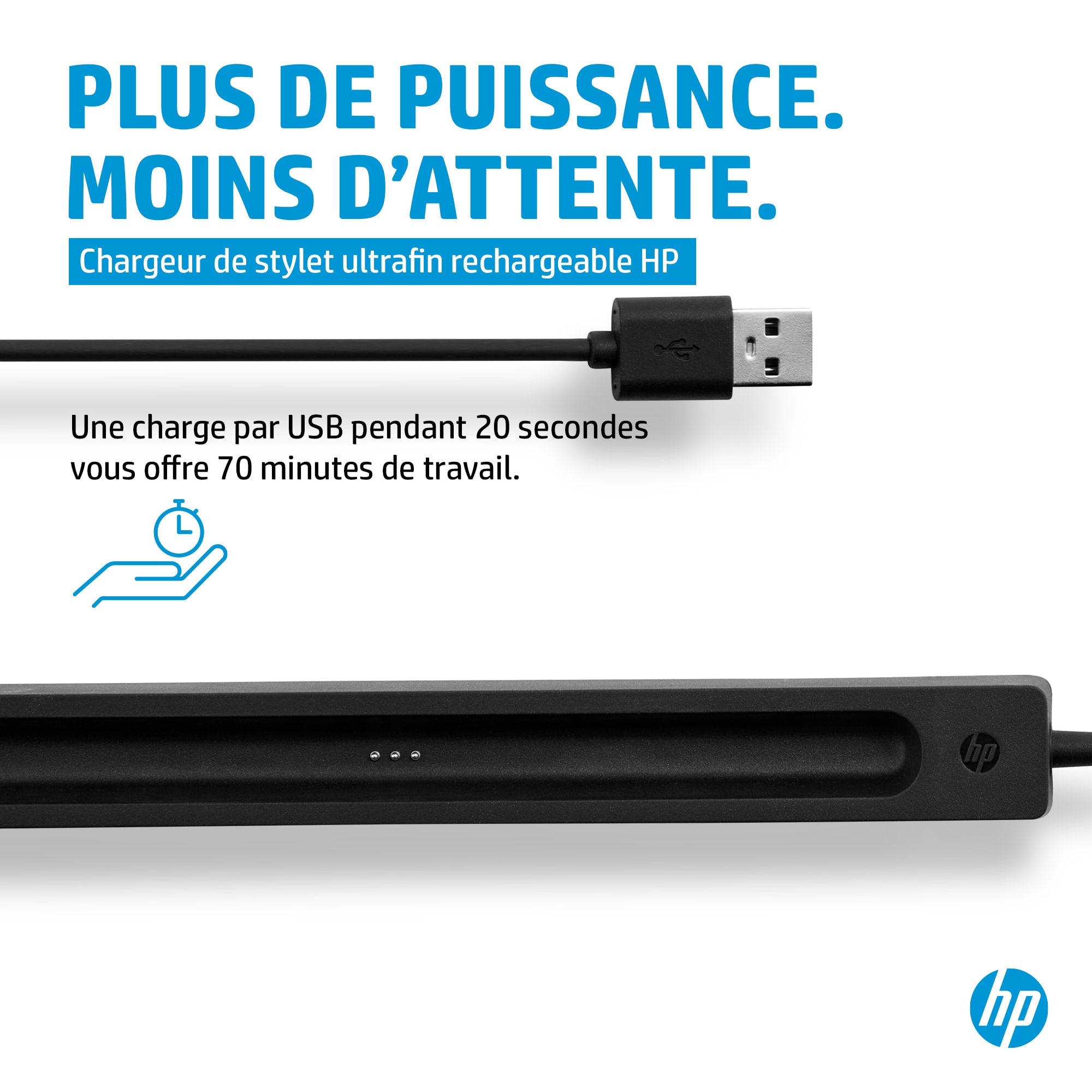 HP Rechargeable Slim Pen Charger