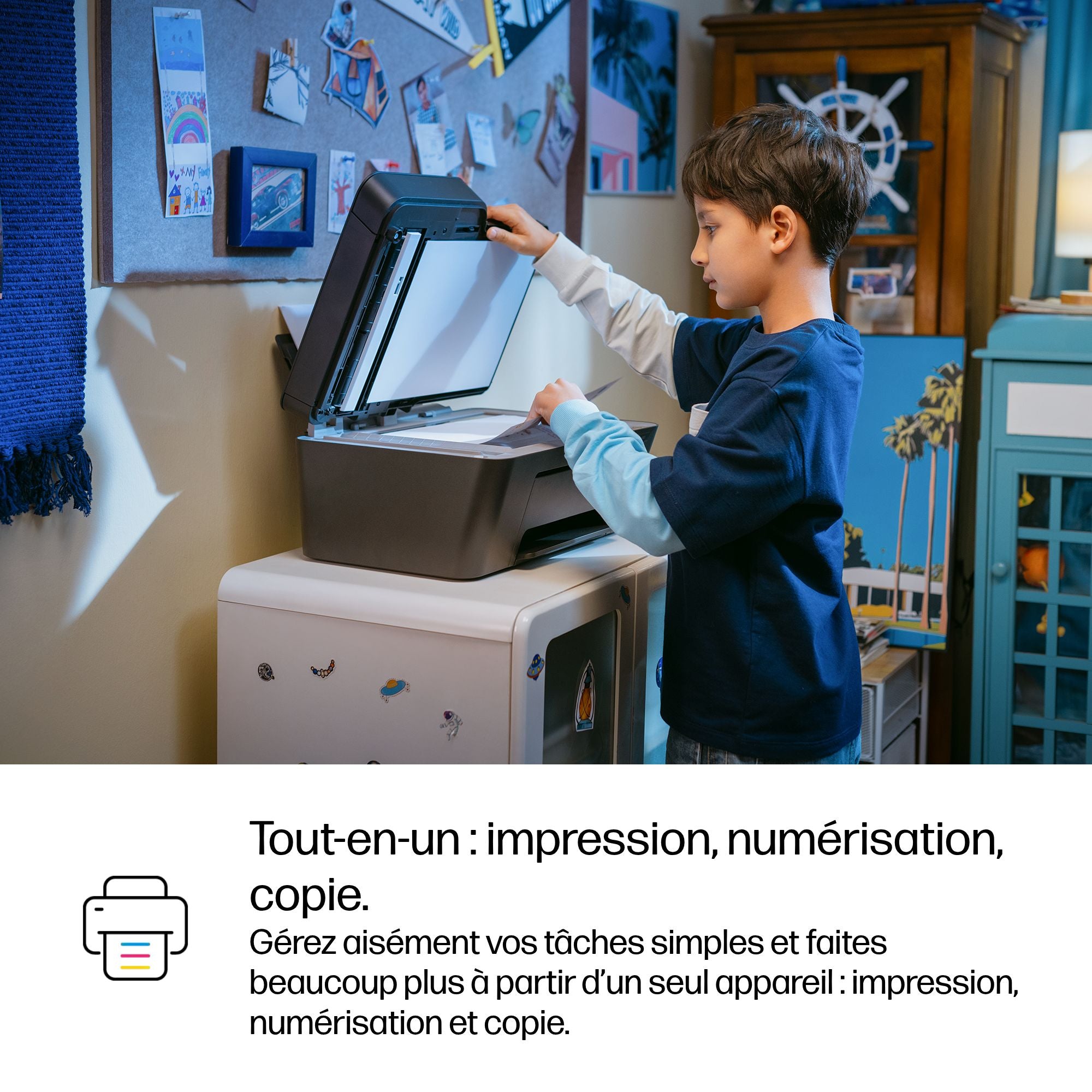 HP DeskJet 4320 A jet d'encre thermique A4 4800 x 1200 DPI 8,5 ppm Wifi